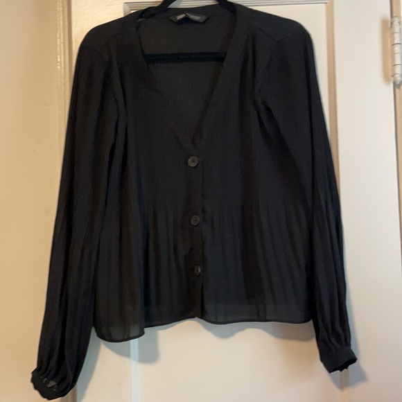 Zara pleated blouse - Picture 2 of 4
